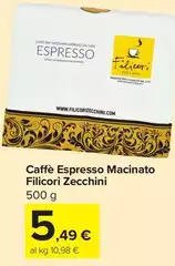 Filicori zecchini - Caffè Espresso Macinato Filicori Filicori zecchini - Caffè Espresso Macinato Filicori