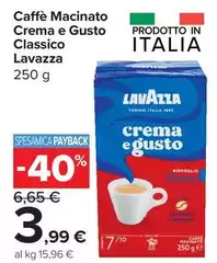 Lavazza - Caffè Macinato Crema E Gusto Classico