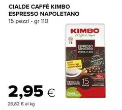 Kimbo - Cialde Caffè Espresso Napoletano