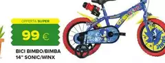 Bici Bimbo/bimba 14" Sonic/winx Bici Bimbo/bimba 14" Sonic/winx