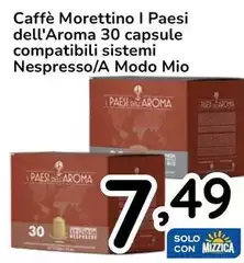 I Paesi Dell'Aroma - Caffè Morettino Compatibili Sistemi Nespresso I Paesi Dell'Aroma - Caffè Morettino Compatibili Sistemi Nespresso