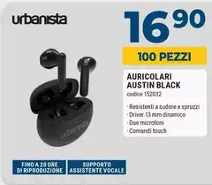 Urbanista - Auricolari Austin Black