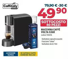 Caffitaly - Macchina Caffè Volta S36R