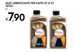 Total - Olio Lubrificante Per Moto 2T O 4T Total - Olio Lubrificante Per Moto 2T O 4T