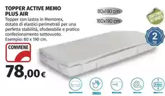 Dormir - Topper Active Memo Plus Air Dormir - Topper Active Memo Plus Air