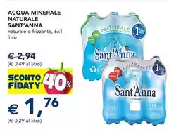 Sant'anna - Acqua Minerale Naturale