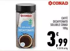Conad - Caffè Decaffeinato Solubile