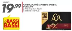 Bassi - Capsule Caffè Espresso Barista