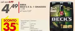 Becks - Birra Becks - Birra