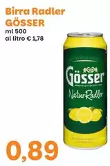 Gösser - Birra Radler Gösser - Birra Radler