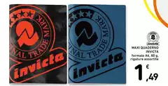 Invicta - Maxi Quaderno Invicta - Maxi Quaderno