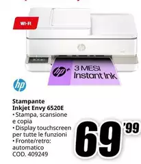 HP - Inkjet Envy 6520E