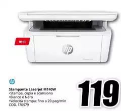 HP - Stampante Laserjet M140W