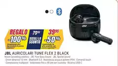 Jbl - Auricolari Tune Flex 2 Black