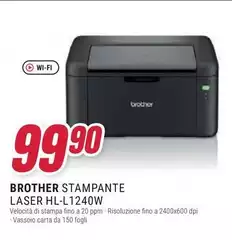 Brother - Stampante Laser HL-L1240W Brother - Stampante Laser HL-L1240W