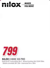 Nilox - E-Bike X8 Pro Nilox - E-Bike X8 Pro