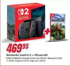 Nintendo - Switch 2 + Minecraft Nintendo - Switch 2 + Minecraft