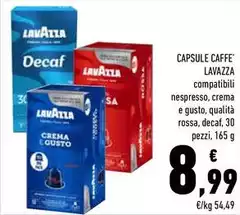 Lavazza - Capsule Caffe' Lavazza - Capsule Caffe'