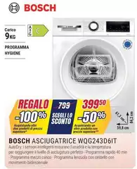 Bosch - Asciugatrice WQG243D6IT Bosch - Asciugatrice WQG243D6IT