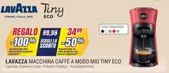 Lavazza - Macchina Caffè A Modo Mio Tiny Eco