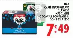 Hag - Caffe Decaffeinato Classico Hag - Caffe Decaffeinato Classico