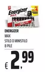 Energizer - Max Stilo O Ministilo