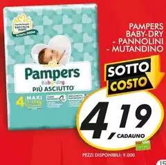 Pampers - Baby-Dry Pannolini/Mutandino Pampers - Baby-Dry Pannolini/Mutandino