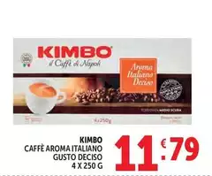 Kimbo - Caffè Aroma Italiano Gusto Deciso