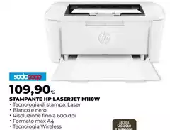 HP - Stampante Laserjet M110W