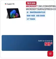 Microsoft - 2in1/convertibil  Surface ProC8-CO
