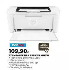 HP - Stampante Laserjet M110W
