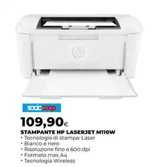 HP - Stampante Laserjet M110W