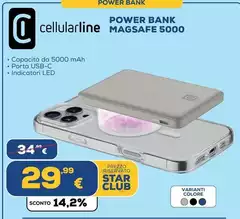 Cellularline - Power Bank Cellularline - Power Bank