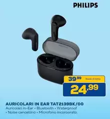 Philips - Auricolari In Ear TAT2139BK/00