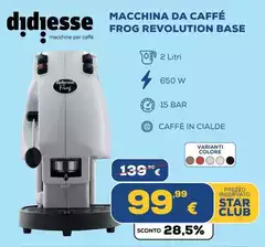 Didiesse - Macchina Da Caffé Frog Revolution Base Didiesse - Macchina Da Caffé Frog Revolution Base