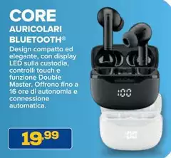 Cellularline - Core Auricolari Bluetooth