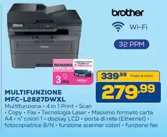 Brother - Multifunzione MFC-L2827DWXL