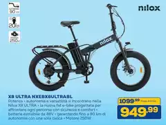Nilox - X8 Ultra NXEBX8ULTRABL Nilox - X8 Ultra NXEBX8ULTRABL