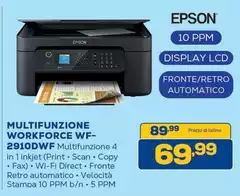 Epson - Multifunzione Workforce WF-2910DWF