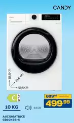 Candy - Asciugatrice GD10N3B-S Candy - Asciugatrice GD10N3B-S