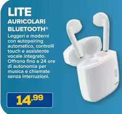Cellularline - Lite Auricolari Bluetooth