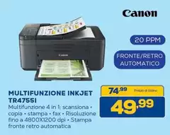 Canon - Multifunzione Inkjet TR4755I Canon - Multifunzione Inkjet TR4755I
