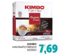 Kimbo - Macinato Fresco Kimbo - Macinato Fresco