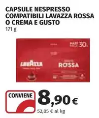 Nespresso - Capsule Compatibili Lavazza Rossa O Crema E Gusto