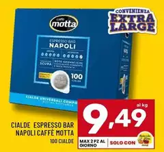 Motta - Cialde Espresso Bar Napoli Caffè Motta - Cialde Espresso Bar Napoli Caffè