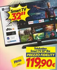 Telefunken - Smart Tv 32" Fire