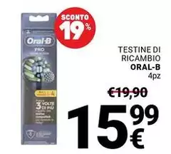 Oral b - Testine Di Ricambio