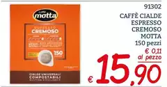 Motta - Caffè Cialde Espresso Cremoso