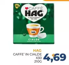 Hag - Caffe' In Cialde Hag - Caffe' In Cialde