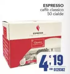 Espresso - Caffè Classico 50 Cialde